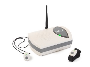 Bodyguard cell medical alert module is designed for homes without phone lines.
